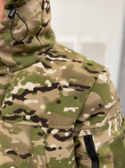 Тактическая теплая зимняя военная куртка - бушлат, Камуфляж: Мультикам, Размер: M - изображение 3