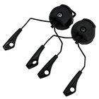 Навушники Активні з кріпленням на шолом ProTac Plus Black (12795kr) - зображення 10