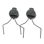 Активні навушники з гарнітурою мікрофоном Earmor M32 Хакі + кріплення на шолом каску (15020kr) - зображення 11