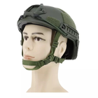 Рельсы боковые направляющие ARC на каску шлем FAST, ТОР-Д, Зеленый (124770) - изображение 6