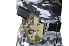 Кобура Bеneks стегнова для Glock-17 мультикам ЗСУ - изображение 2