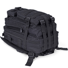 Армейский Рюкзак Тактический Штурмовой M05B на 25л. Цвет Черный - изображение 14