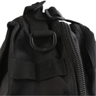 Тактичний рюкзак M04 20арк. штурмовий, військовий чоловіча сумка через плече (Чорний) - зображення 12