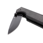 Нож складной карманный, туристический, с фиксацией Liner Lock StatGear AUSUS-BLK Ausus Black 203 мм - изображение 6