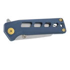Нож складной карманный, туристический, с фиксацией Frame Lock StatGear SLNGR-BLU Slinger Blue 127 мм - изображение 4