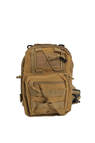 Тактическая сумка универсальная через плече 6л Койот - изображение 5