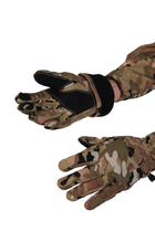 Тактичні рукавиці з пальцями SoftShell Мультикам L - зображення 3