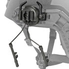 Кріплення адаптер для навушників Walkers, Earmor та Peltor на шолом з планкою Пікатінні, Чорний (150300) - зображення 5