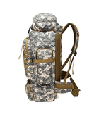 Большой тактический военный рюкзак, объем 80 литров. Цвет пиксель. - изображение 3