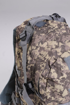 Штурмовий тактичний рюкзак Yakeda 40-45л Піксель камуфляж - зображення 4