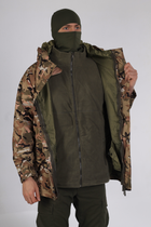 Військова тактична зимова куртка Softshell Мультикам XXXL - зображення 8