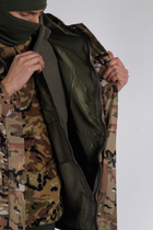 Військова тактична зимова куртка Softshell Мультикам S - зображення 7