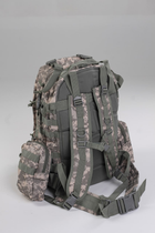 Військовий тактичний рюкзак Yakeda 50-60л Піксель камуфляж - зображення 3