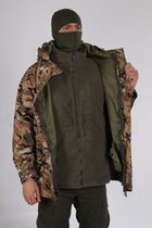 Военная тактическая зимняя куртка Softshell Мультикам L - изображение 8