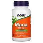 Натуральная добавка Now Foods Maca 500 мг Капсулы