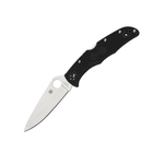 Ніж складаний кишеньковий з фіксацією Back Lock Spyderco C10FPBK Endura 4 FRN Flat Ground 222 мм Black - зображення 1