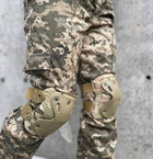 Штаны тактические софтшелл с флисом Пиксель ММ14 утепленные Штаны для военных 56 - изображение 3