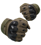 Тактичні армейскі рукавички CORHUNTER Touch Screen цвет Хакі розмір M (FF -115M) - зображення 5