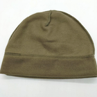 Тактична зимова шапка з флісу, Койот - зображення 7