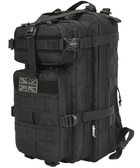 Рюкзак тактический армейский военный KOMBAT UK Stealth Pack черный 25л TR_kb-sp25-blk - изображение 1
