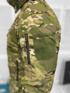 Тактична зимова тепла військова форма комплект костюм Jalivena ( Куртка + Штани ), Камуфляж: Мультикам, Розмір: XL - зображення 3