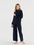 Пижама (худи + штаны) женская U.S. Polo Assn 16818 M Navy (8680557381153)