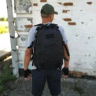 Рюкзак тактический US Army городской Черный 40 л - изображение 9