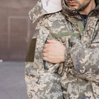 Куртка-бушлат военная Grifon Пиксель ЗСУ плащевка 54 размер - изображение 7