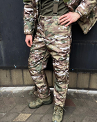 Тактическая зимняя теплая военная форма костюм комплект ( Куртка + Штаны ), Камуфляж: Мультикам, Размер: S - изображение 5