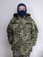 Куртка – бушлат військовий ЗСУ зимовий Піксель Розмір 48 - зображення 1