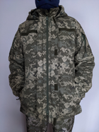 Куртка – бушлат військовий ЗСУ зимовий Піксель Розмір 52 - зображення 9