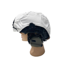 Кавер для шолома Fast без вух, колір білий, розмір L - зображення 5