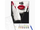 Картина за номерами Ефектний червоний, Brushme (40х50 см)
