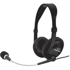 Наушники проводные с микрофоном Esperanza Headset EH115 2м 32Ом Black