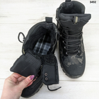 Ботинки берцы мужские зимние Dago Style черные на молнии М21-03 Украина р 43 (28 см) 3492 - изображение 9