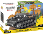Конструктор Cobi Вторая Мировая Война Танк Panzer II 250 деталей (COBI-2718)