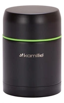 Термос пищевой Kamille Merikano 500мл Черный KM-2092