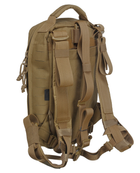 Медичний тактичний рюкзак Tasmanian Tiger Medic Assault Pack S MKII, Coyote Brown (TT 7591.346) - зображення 4