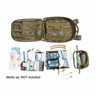 Медичний тактичний рюкзак Tasmanian Tiger Medic Assault Pack S MKII, Coyote Brown (TT 7591.346) - зображення 9