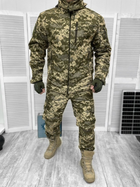Тактична тепла зимова військова форма комплектом костюм Charter (Куртка + Штани), Камуфляж: Піксель ЗСУ, Розмір: XXL