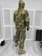 Тактическая теплая зимняя военная форма комплектом костюм Charter ( Куртка + Штаны ), Камуфляж: Пиксель ВСУ, Размер: M - изображение 2