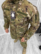 Тактическая теплая зимняя военная куртка - бушлат Single Sword, Камуфляж: Мультикам, Размер: L - изображение 3