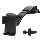 Автомобильный держатель холдер Baseus Easy Control Pro Clamp Car Mount Holder A Set SUYK010001 Black