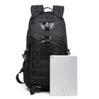 Мужской тактический рюкзак A19 на 30 л с креплением Molly, Черный - изображение 6