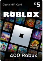 Roblox $5 Gift Card | 400 Robux