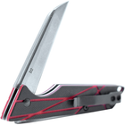 Нож складной карманный с фиксацией Slip joint StatGear LEDG-RED Ledge Black/Red 155 мм - изображение 5