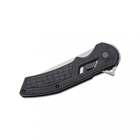 Нож складной карманный с флиппером и вращателем лезвия Buck 261BKS "Hexam Black", 170 мм - изображение 3