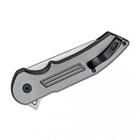 Нож складной карманный с фиксацией Button lock Buck 262GYS "Hexam Assist Gray", 170 мм - изображение 4