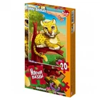 Мягкие пазлы Ягуар, 20 элем. Danko toys S20-09-01,02,03,04...16