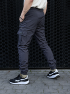 Чоловічі зимові тактичні штани Soft Shell сірі на флісі Flash Карго S - зображення 5
